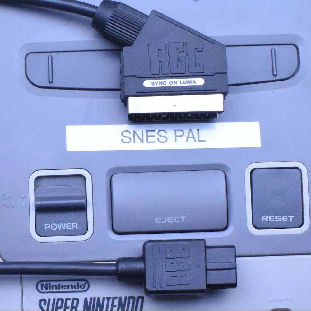 Rgb scart распиновка snes